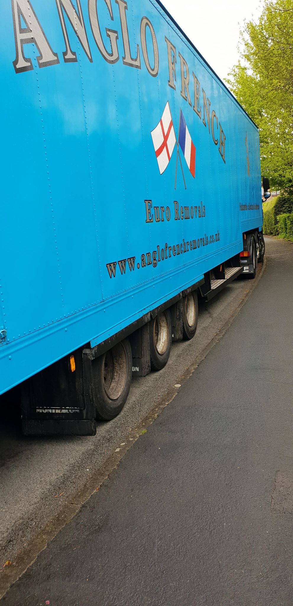 Anglo French removal truck