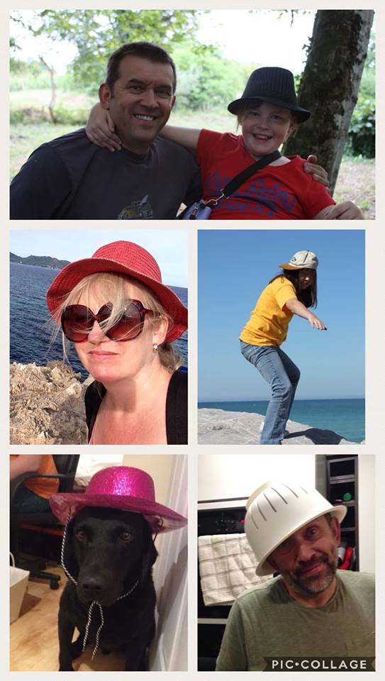 Hat collage