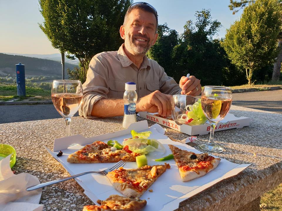 Roquefort and Walnut Pizza
