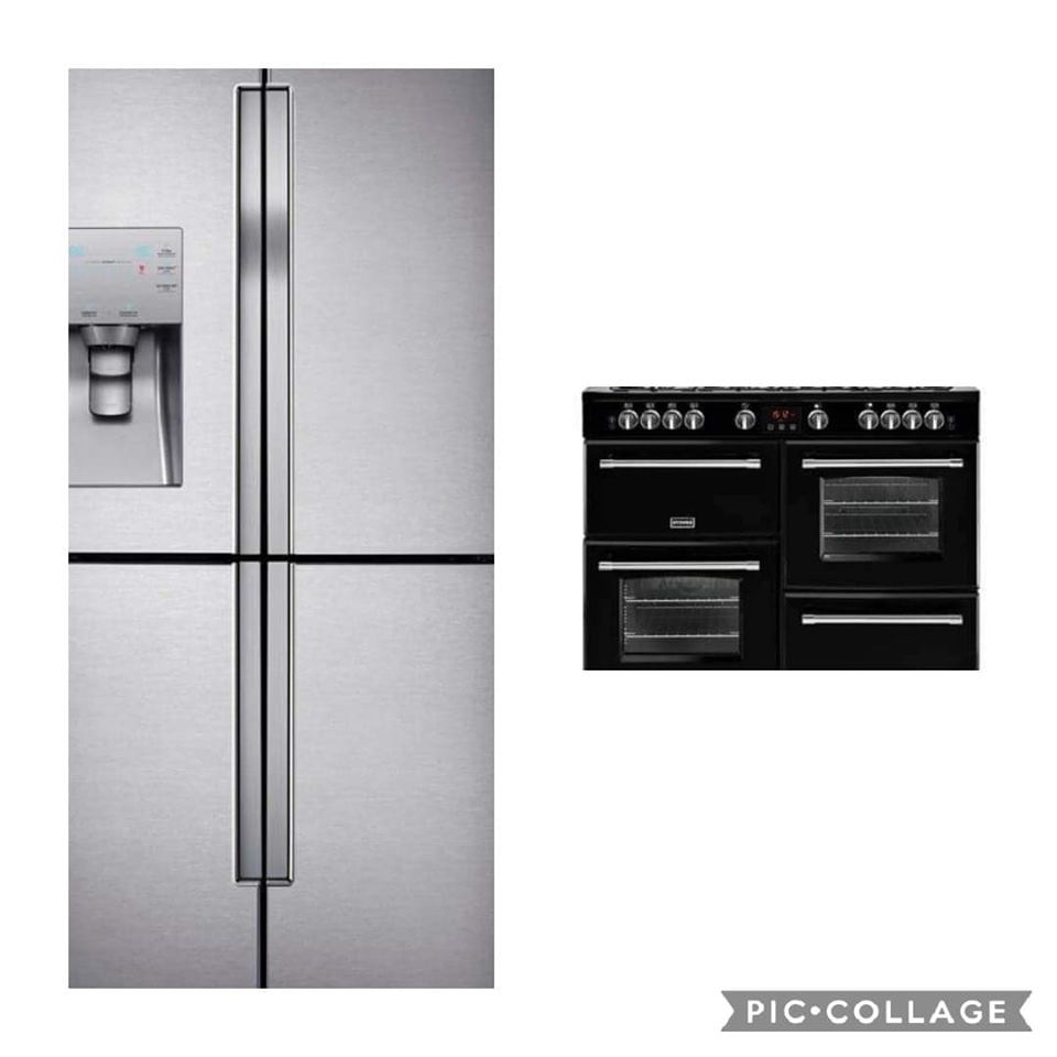 Range and Fridge