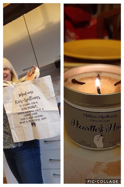 Gifts from Sian collage