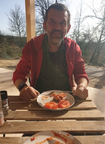Lunch on Le Terrasse