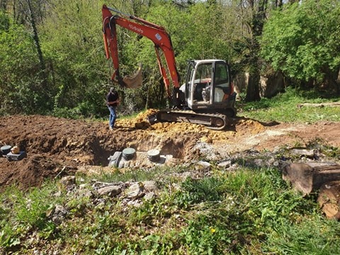 Fosse installation 2